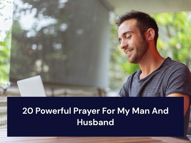 Prayer For My Man And Husband