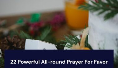 All-round Prayer For Favor