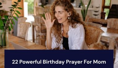 Birthday Prayer For Mom
