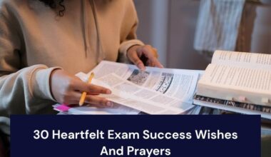 Exam Success Wishes And Prayers