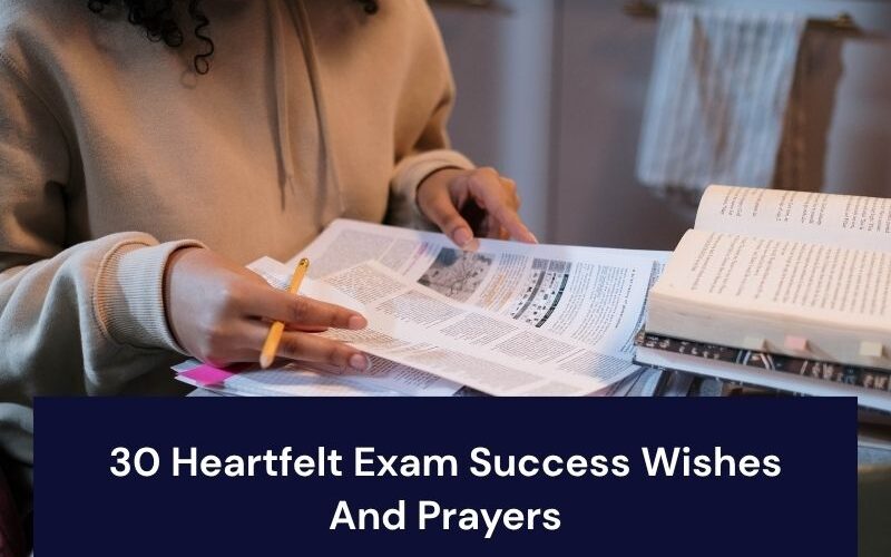 Exam Success Wishes And Prayers