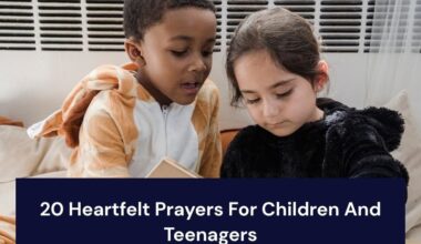 Prayers For Children And Teenagers