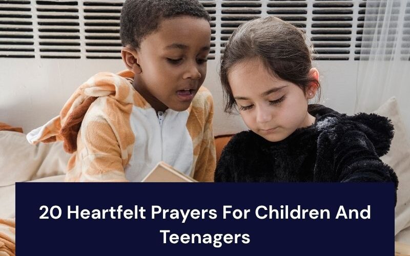 Prayers For Children And Teenagers