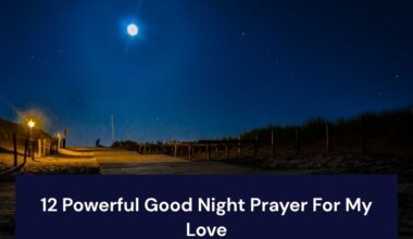 Good Night Prayer For My Love