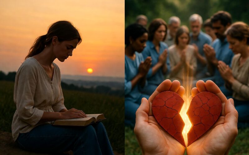 Healing from Heartbreak Through God's Love: 7 Biblical Steps to Restore Your Heart