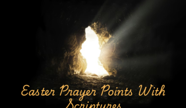 Easter Prayer Points With Scriptures