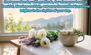 100+ Good Morning Monday Blessings, Quotes, Prayers & Bible Verses