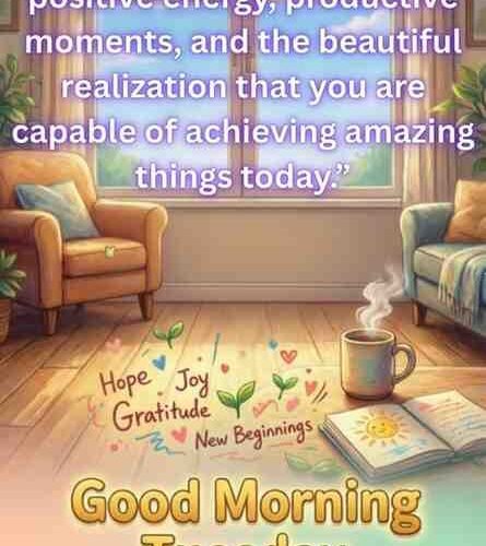 141 Good Morning Blessed Tuesday​ Quotes & Prayers