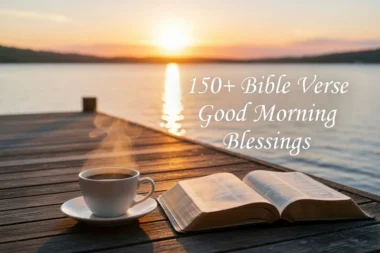 150+ Bible Verse Good Morning Blessings and Prayers