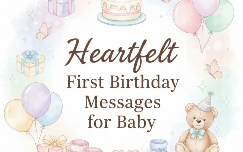 1st Birthday Wishes Making the First Milestone Memorable and Fun