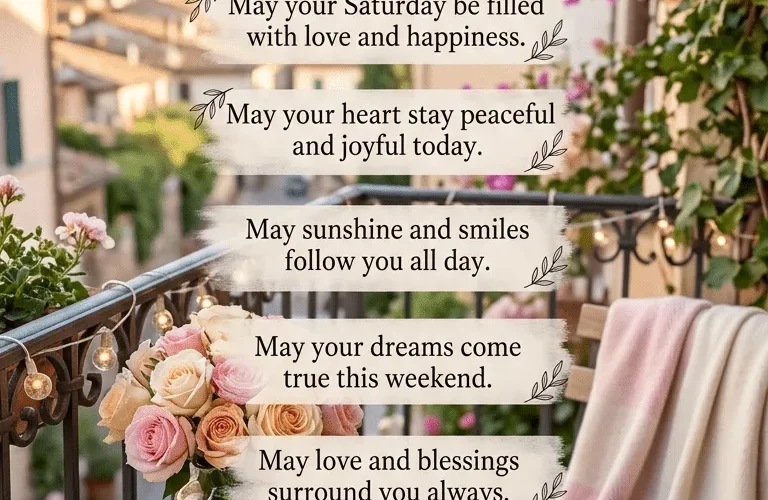 200+ Best Good Morning and Happy Saturday Messages For Lovers and Loved Ones