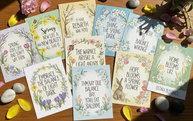 200+ Ostara Blessings, Wishes, Prayers & Quotes for the Spring Equinox