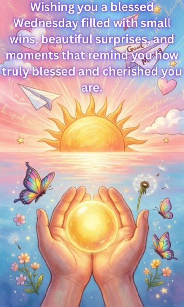 Best 90+ Good Morning Wednesday Blessings Prayer