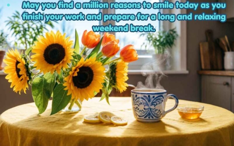 Best Friday Blessings, Wishes, Quotes & Prayers for a Joyful Weekend