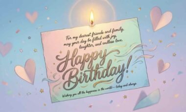 Birthday Prayers For Friends, Loved Ones And Family To Warm The Heart