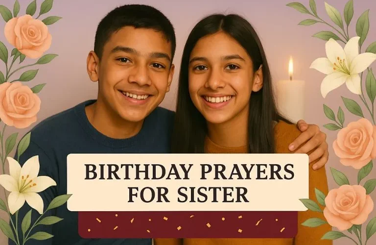 40 Amazing Birthday Prayer for My Sister