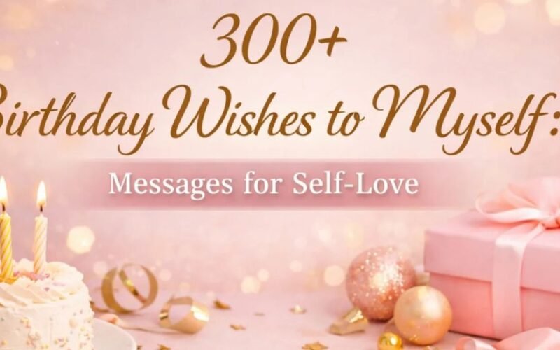 Birthday Wishes to Myself: Messages for Self-Love