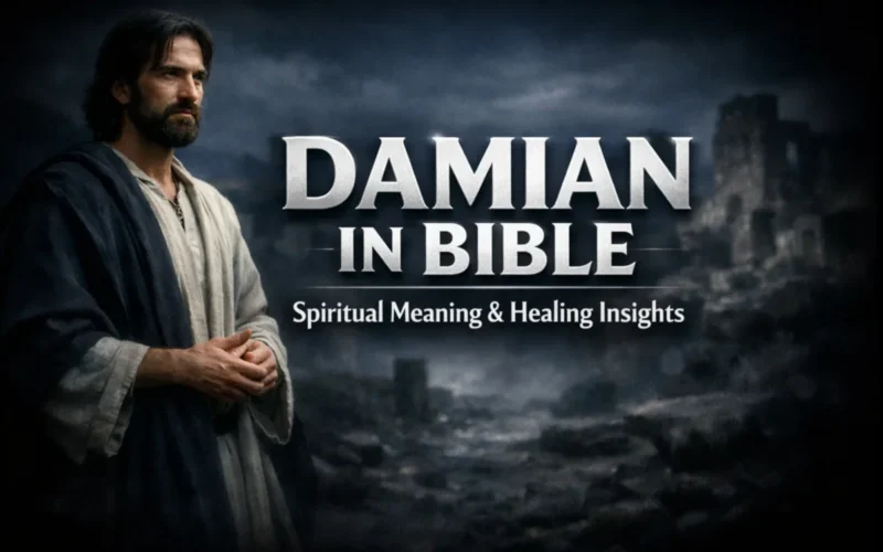 Damien Meaning in Bible: Origin, Symbolism & Spiritual Insight