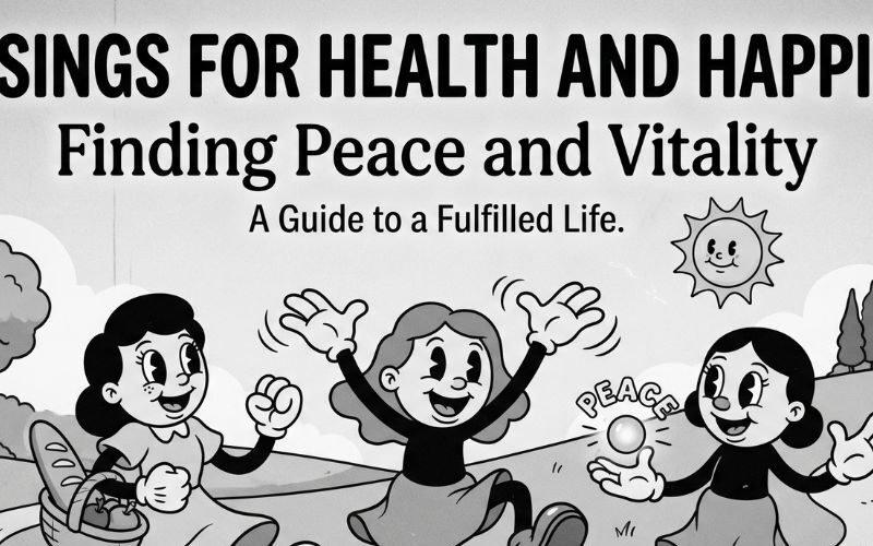 Finding Peace and Vitality Blessings for Health and Happiness