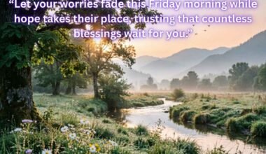 Friday Blessings and Prayers to Start Your Weekend with Peace & Gratitude