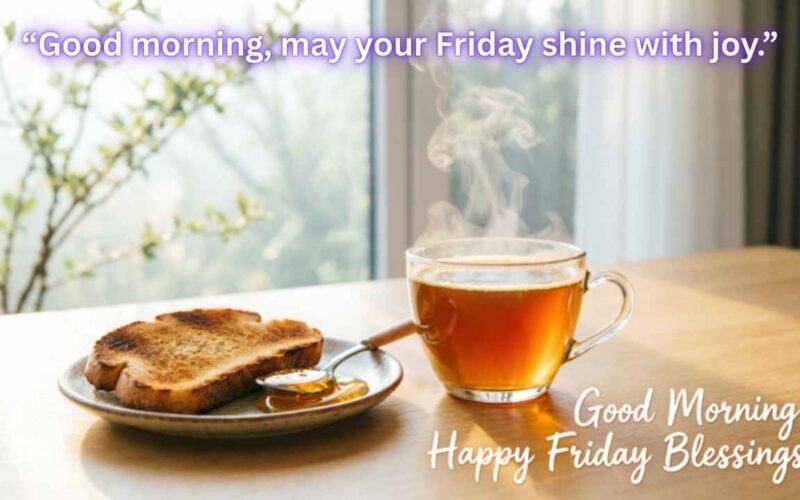 Friday Morning Blessings and Prayers: Uplifting Quotes to Start Your Day with Positivity and Good luck