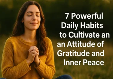 Gratitude and Reflection at Night A Powerful Habit for Daily Peaceful Living