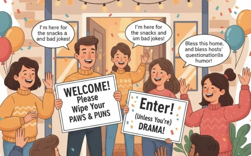 Hilarious, Creative Welcome Blessings
