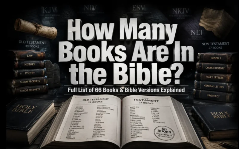 How Many Books Are in the Bible?