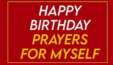 Touching Birthday Prayer for Myself