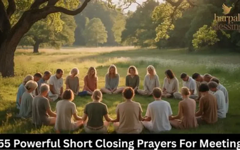 Short Closing Prayer for Meeting for Work Church and Online