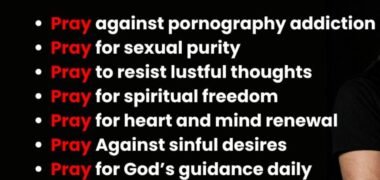 Powerful Pornography Prayer Points with Scriptures to Break Addiction