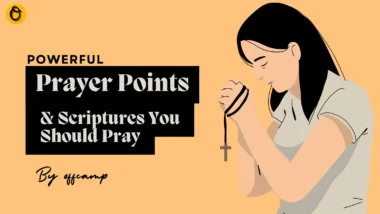 Powerful Crossover Prayer Points 2025 With Scriptures