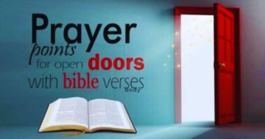 Prayer Points for Favor and Open Doors