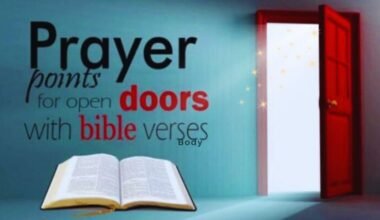 Prayer Points for Favor and Open Doors