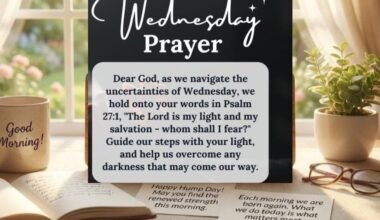 Short Wednesday Wishes, Blessings and Prayers to Share on Social Media