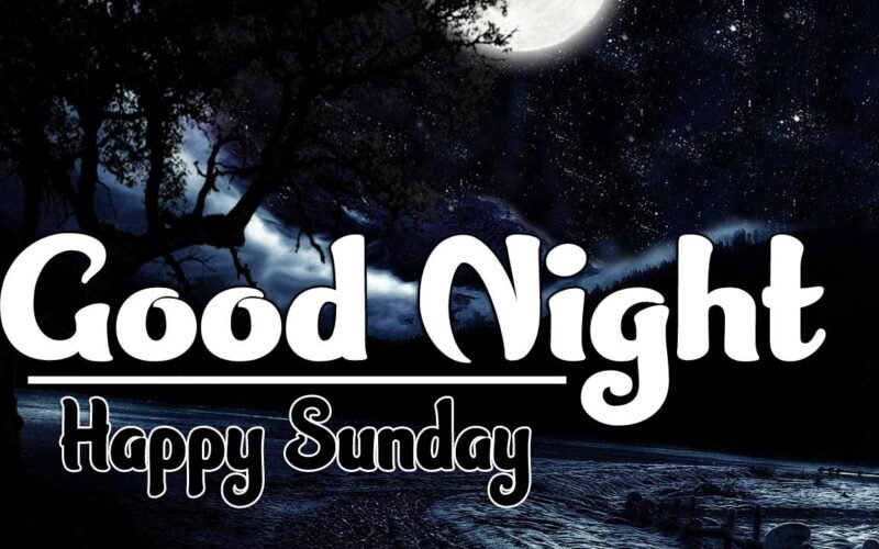 Inspiring Good Night Sunday Wishes for a Restful Sleep