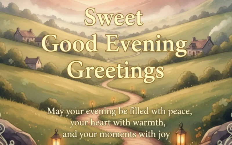 The Best Good Evening Blessings, Quotes, and Wishes