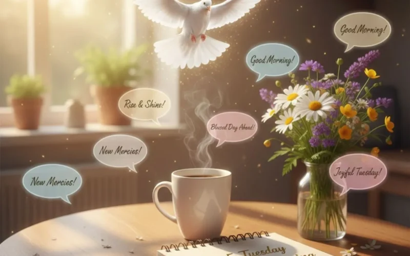 Tuesday Blessings And Prayers: Have a Good Morning With The Lord