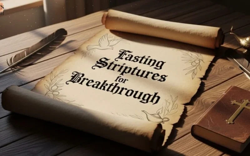52 Powerful Prayers and Fasting Scriptures for Breakthrough