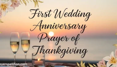 Inspiring Wedding Anniversary Prayers for a Joyful Married Life