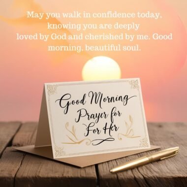 75+ Beautiful Good Morning Prayers for Her