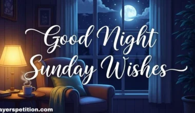 Inspiring Good Night Sunday Wishes for a Restful Sleep