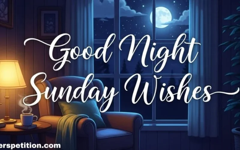 Inspiring Good Night Sunday Wishes for a Restful Sleep