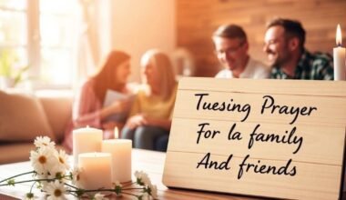 25 Serene Tuesday Morning Prayers for Family and Grace