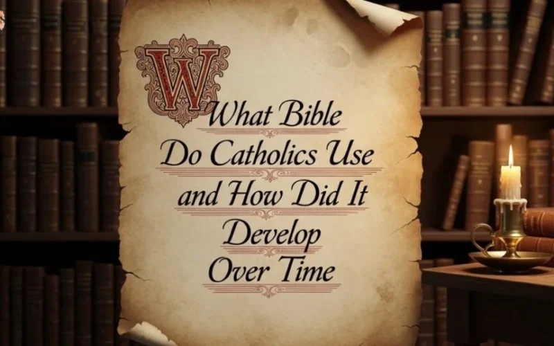What Bible Do Catholics Use? A Simple Guide to Catholic Scripture