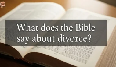 What Does the Bible Say About Divorce