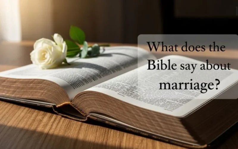 What Does the Bible Say About Marriage? Key Truths Explained
