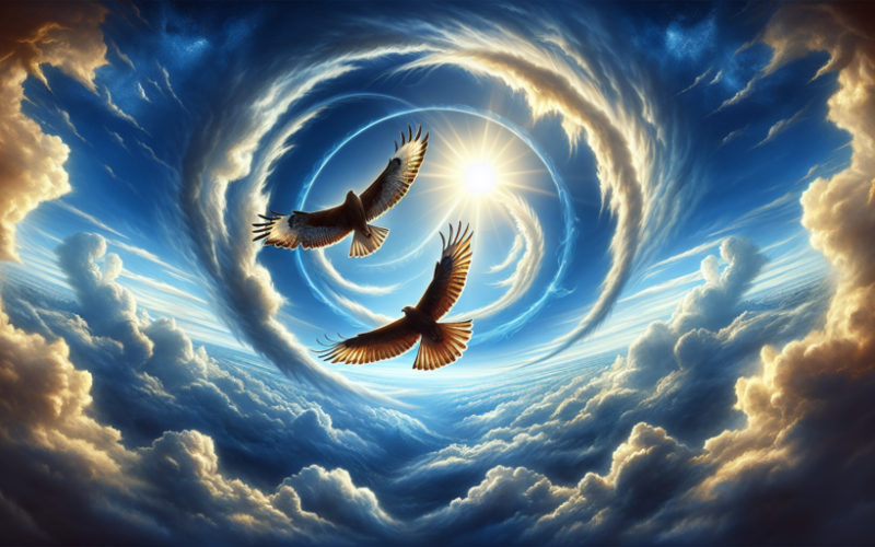 The Spiritual Meaning of a Hawk Circling Overhead: A Sign of Higher Perspective