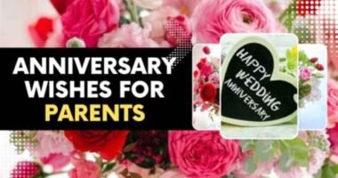 140 Heart Touching Anniversary Wishes For Parents From Children
