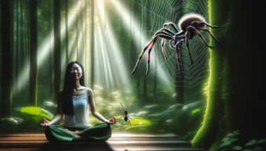 What a Spider Crawling on You May Symbolize Spiritually